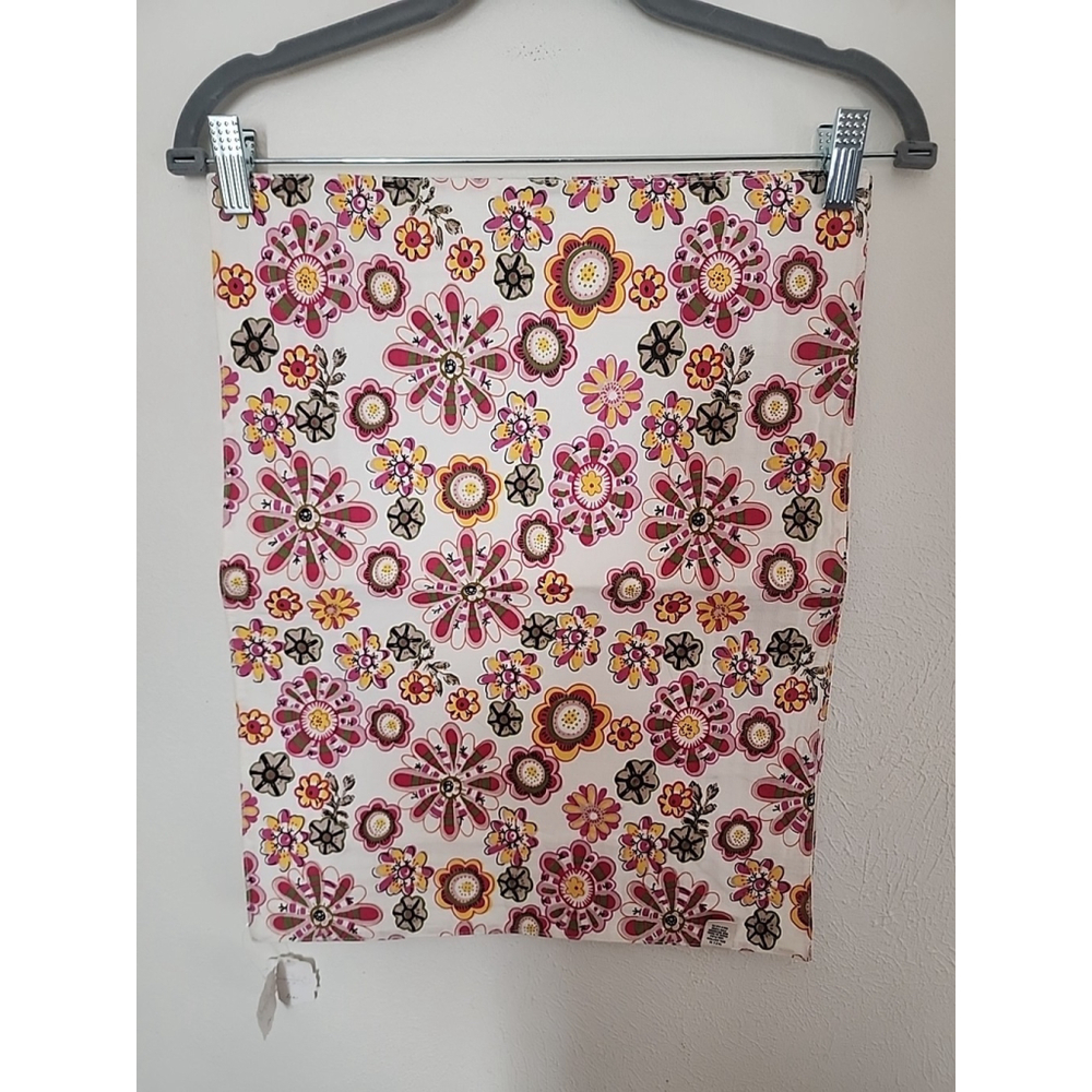 Anthropologie Floral Reversible Set Of Two Table Mats NWT